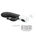 PRETTY LOVE - RASMUSSEN 30 FUNCTION RABBIT VIBRATOR BLACK